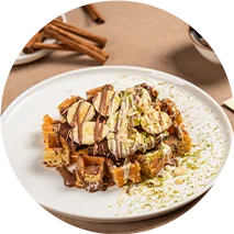 Brownie Waffle - Waffle | Famone Chocolate & Coffee Bağcılar