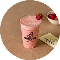 Çilekli Smoothie - Smoothie | Famone Chocolate & Coffee Bağcılar