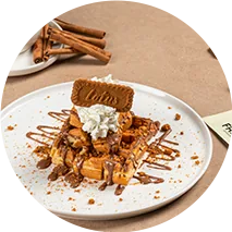 Lotus Waffle - Waffle | Famone Chocolate & Coffee Bağcılar
